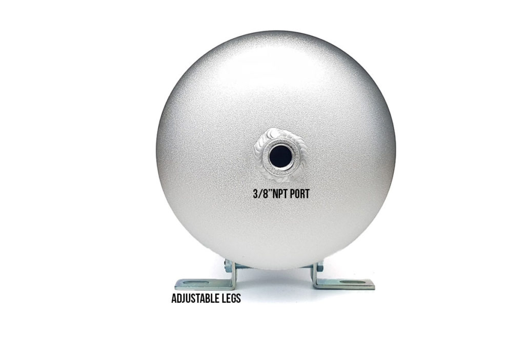 Aluminum Air Tank 5 Gallon 9 ports | Boss Air Suspension