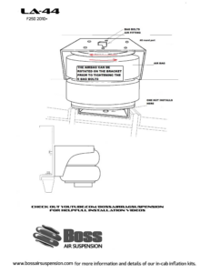 LA-44-F250-2010Plus-v2412 | Boss Air Suspension | Boss Air Suspension